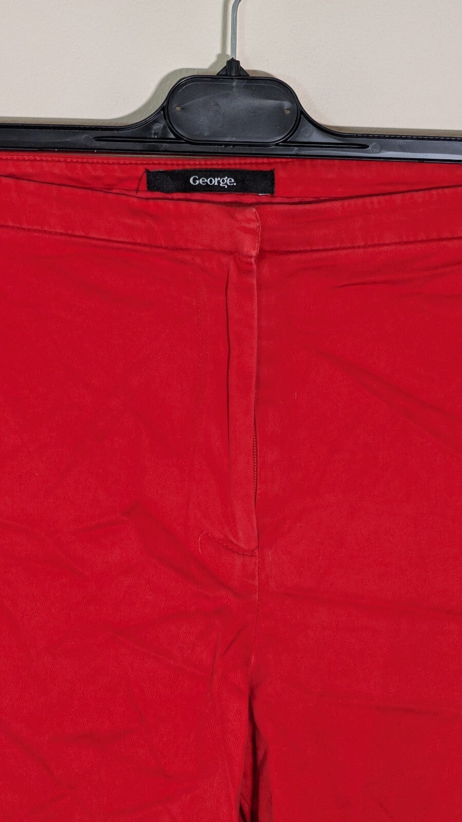 George Women's Trousers - Red - Size 18