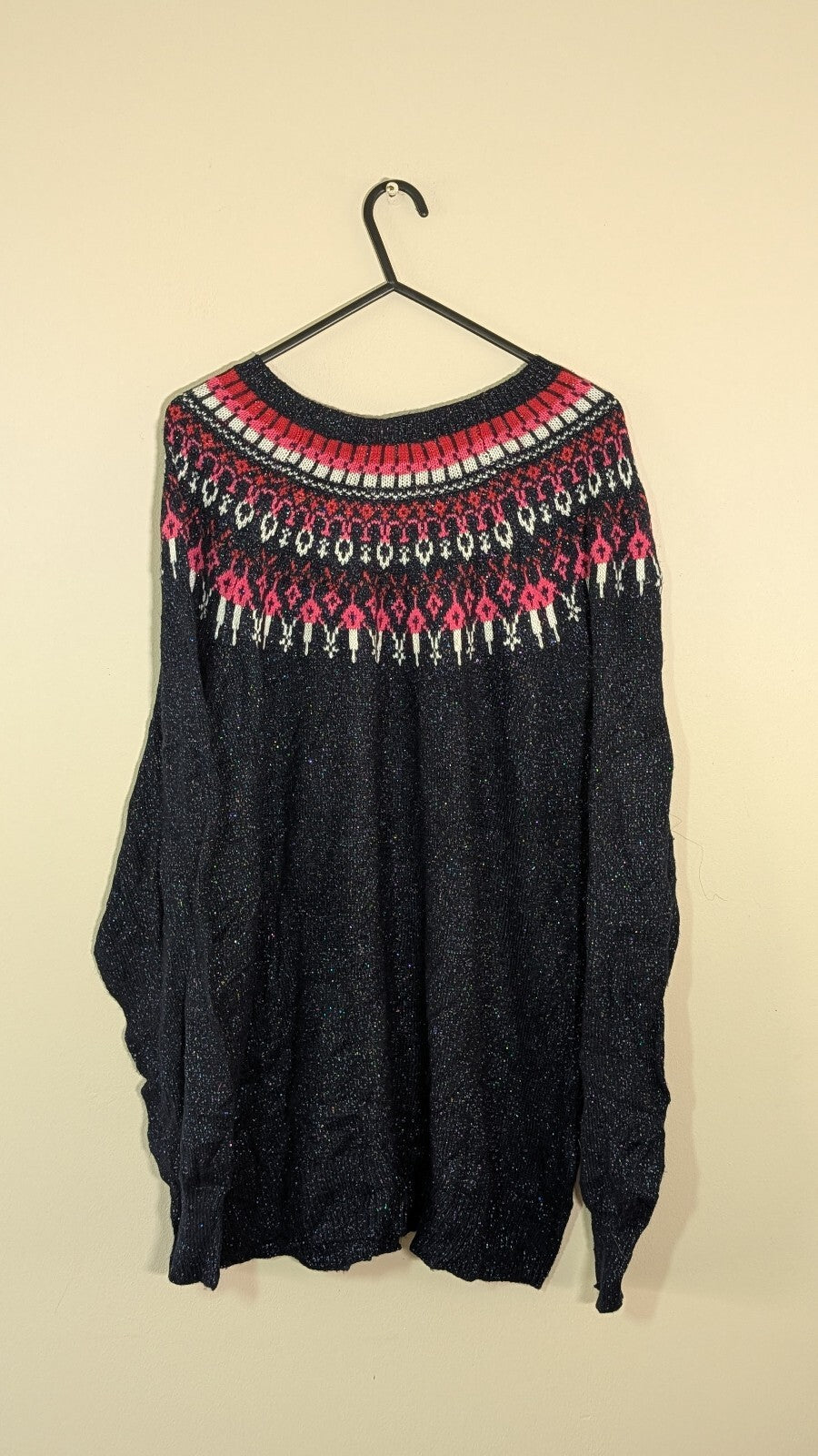 Lane Bryant Women's Sweatshirt Jumper - Navy - Size 14