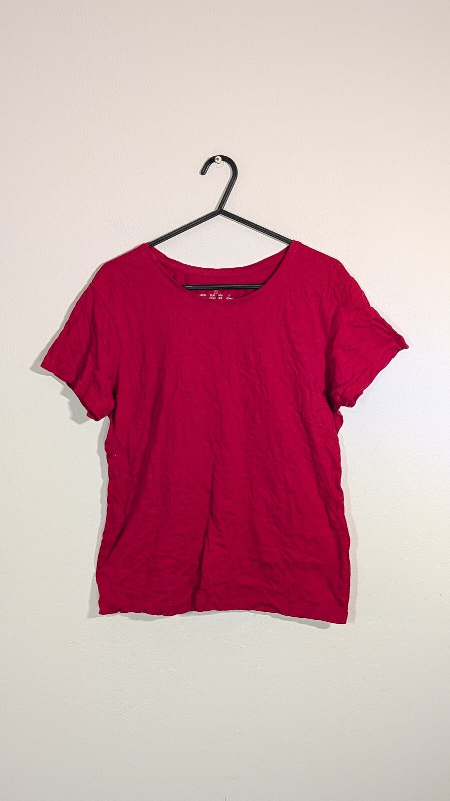 Primark Women's T Shirt - Red - Size Small