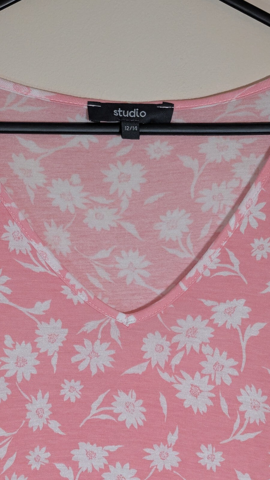 Studio Women's Floral Dress - Pink - Size 12