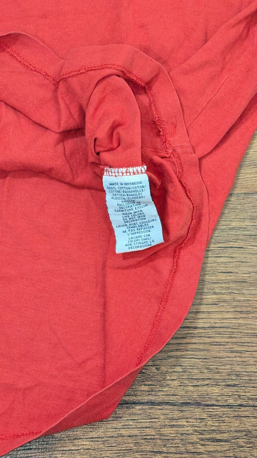 Ralph Lauren Men's Custom Fit T Shirt - Red - Size Large