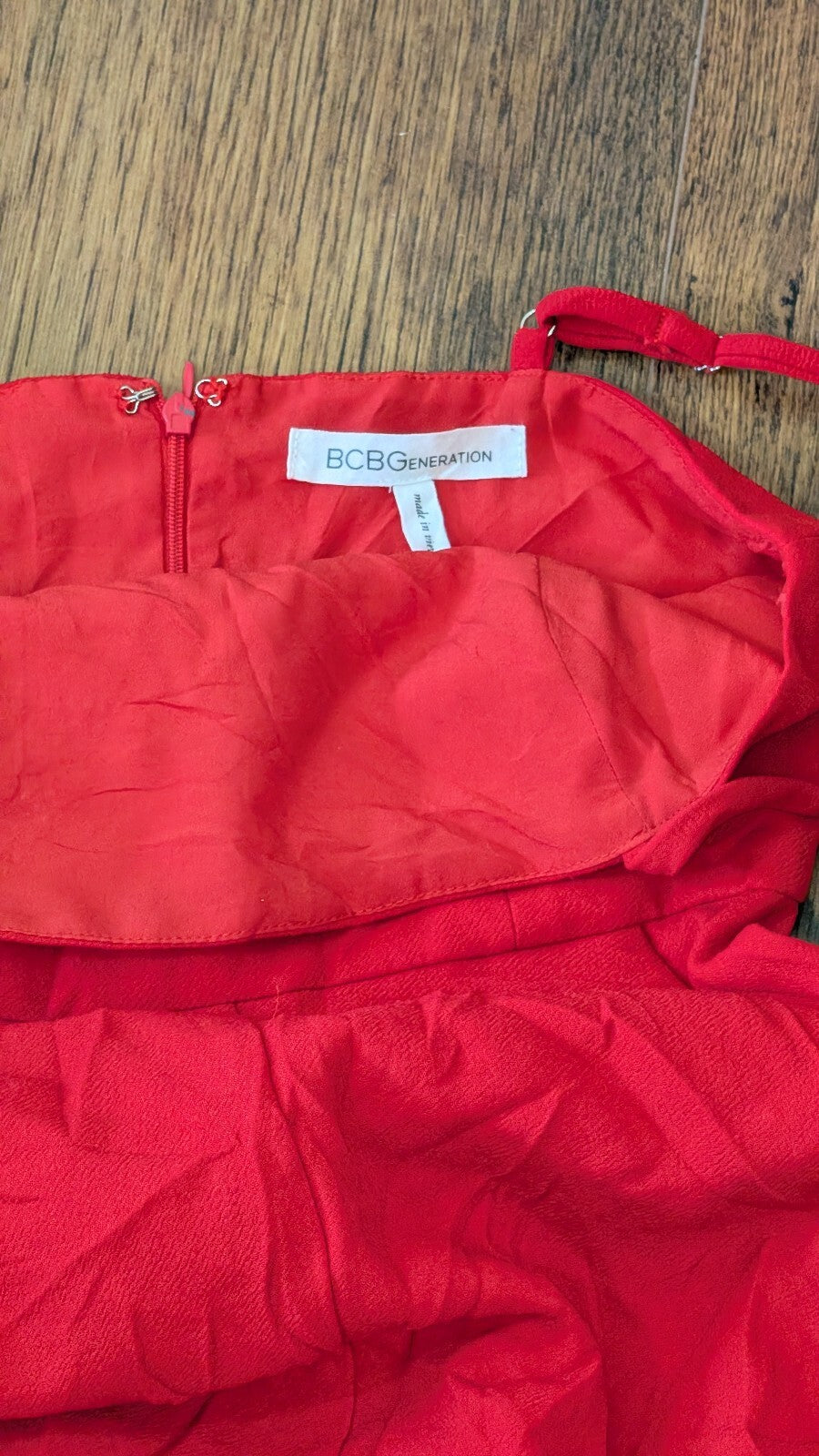 BCBGeneration Women's Jumpsuit - Red - Size 6