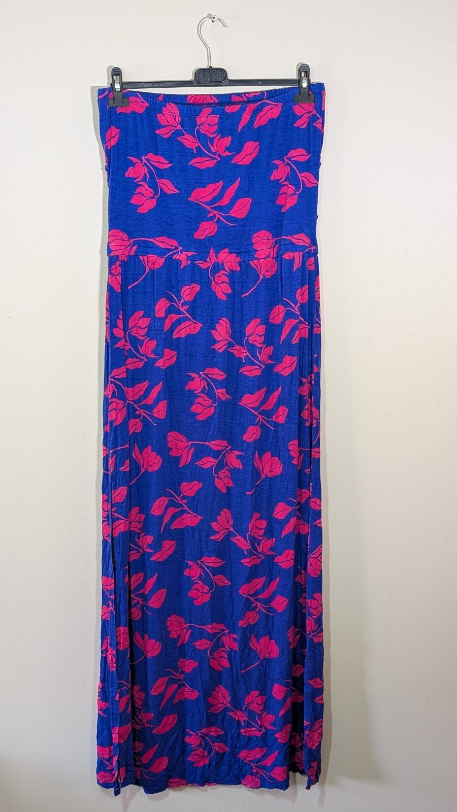 Pour Moi Women's Floral Dress - Blue - Size 18