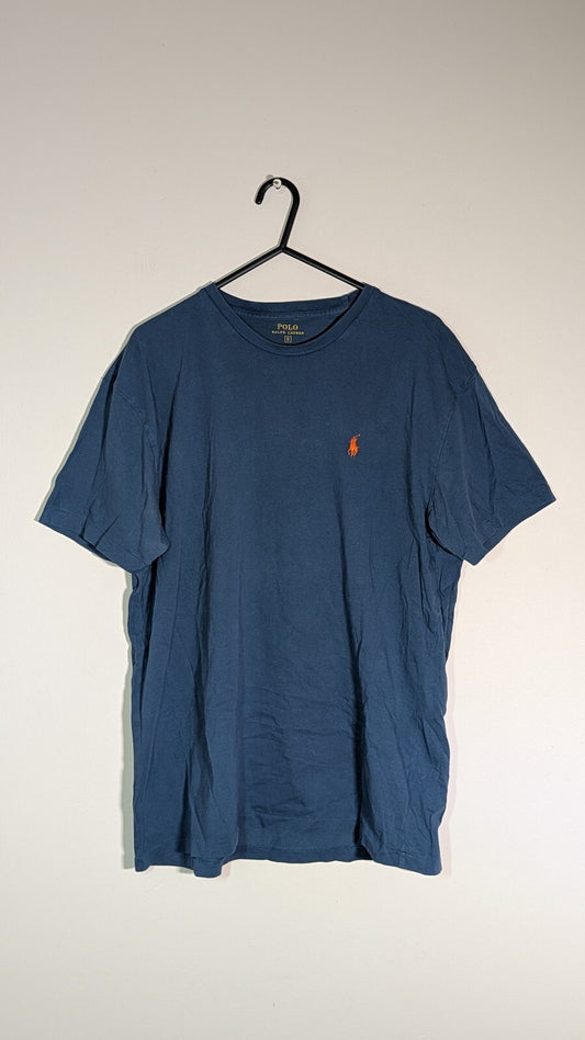 Ralph Lauren Men's T Shirt - Blue - Size Small