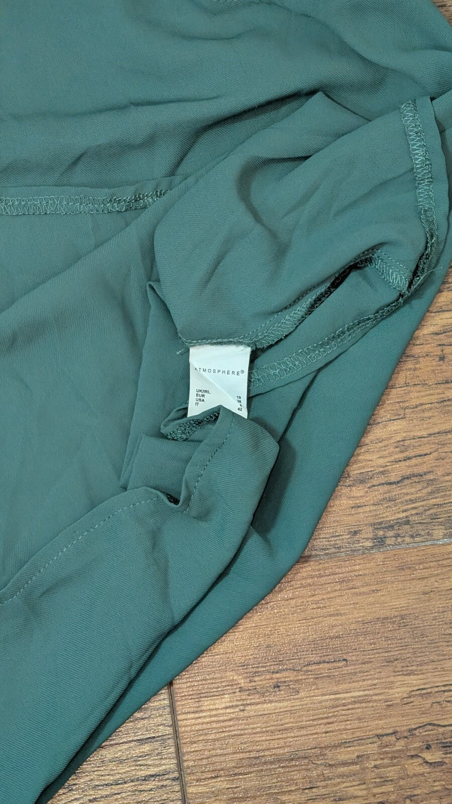 Atmosphere Women's Vest T Shirt - Green - Size 10