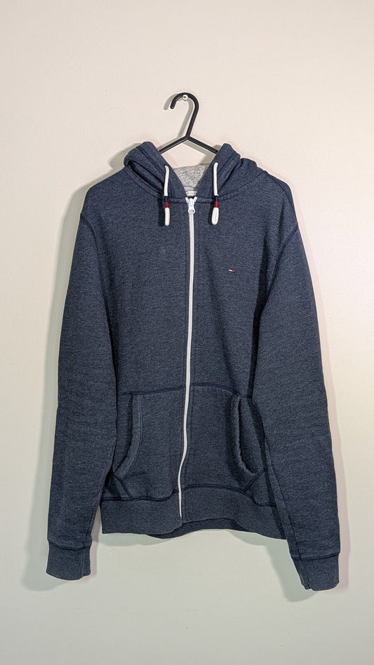 Tommy Hilfiger Men's Hoodie Jacket - Navy - Size Medium