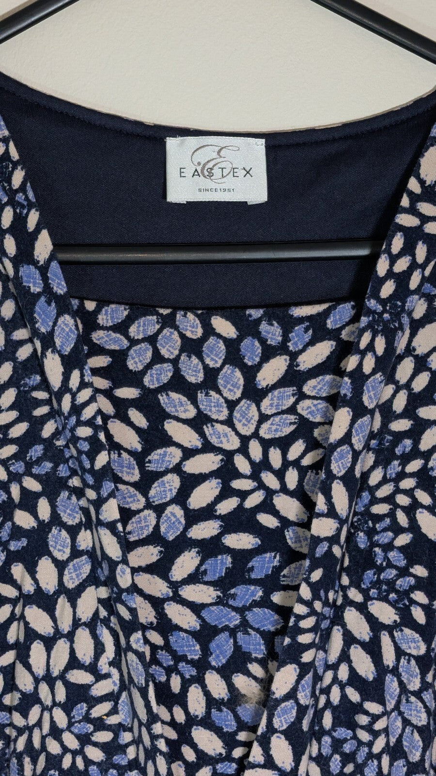 Eastex Women's Dress - Blue - Size 14