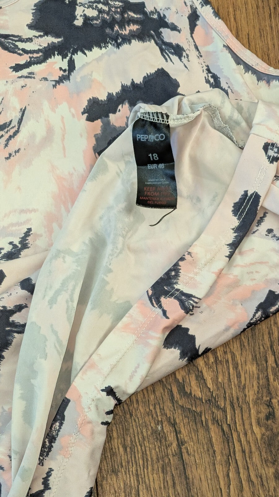 Pep & Co Women's Vest - Pink - Size 18