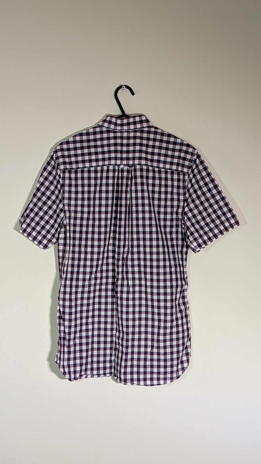 Fred Perry Men's Check Shirt - Purple - Size XS