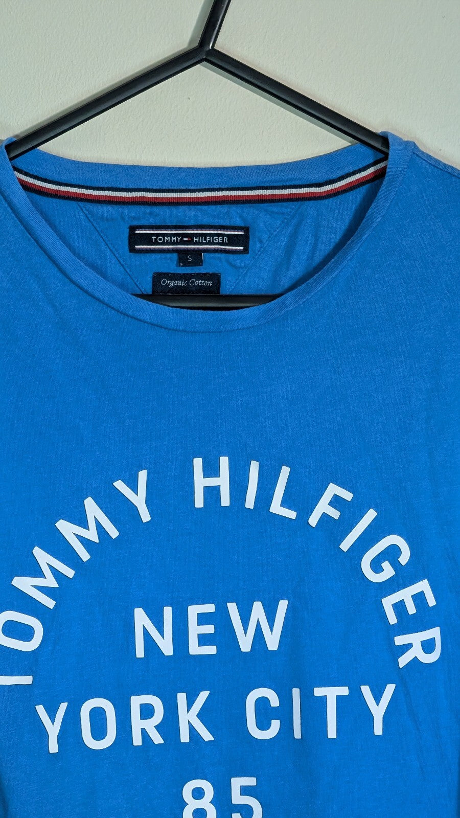 Tommy Hilfiger Men's T Shirt - Blue - Size Small