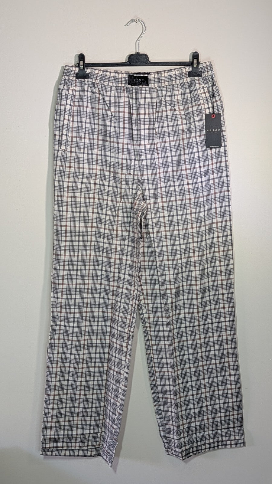 Ted Baker Men's Loungewear Trousers - White - Size XL