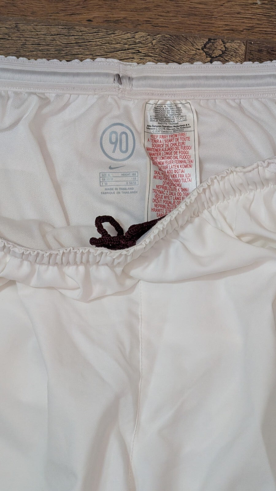 Nike Men's Arsenal 2005/06 Shorts - White - Size XL
