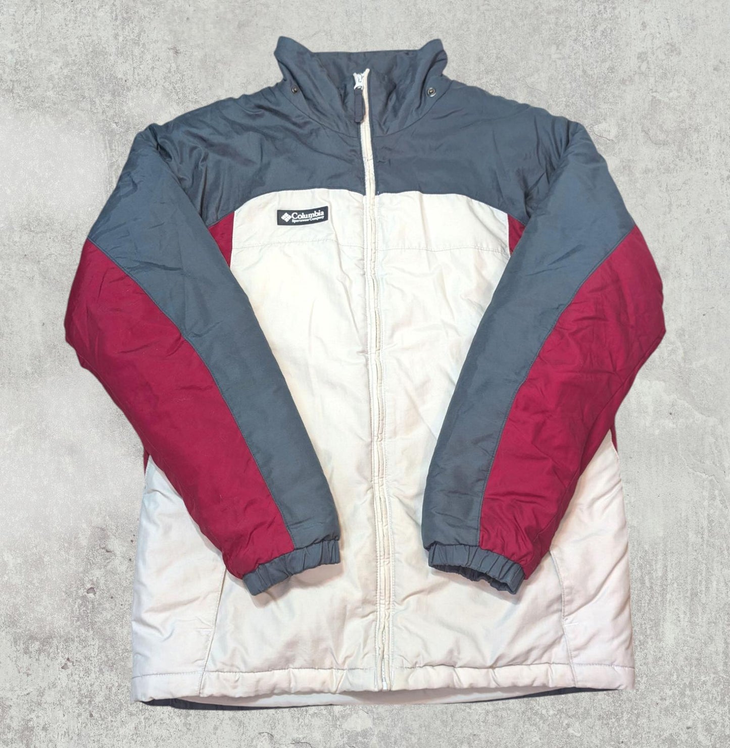 Columbia Women's Coat Jacket - Beige - Size Medium