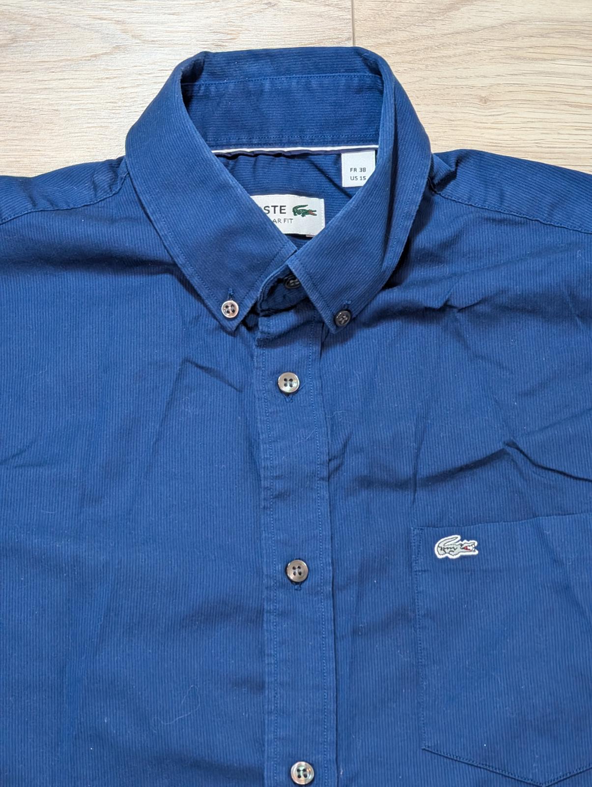 Lacoste Men's Shirt - Blue - Size Small