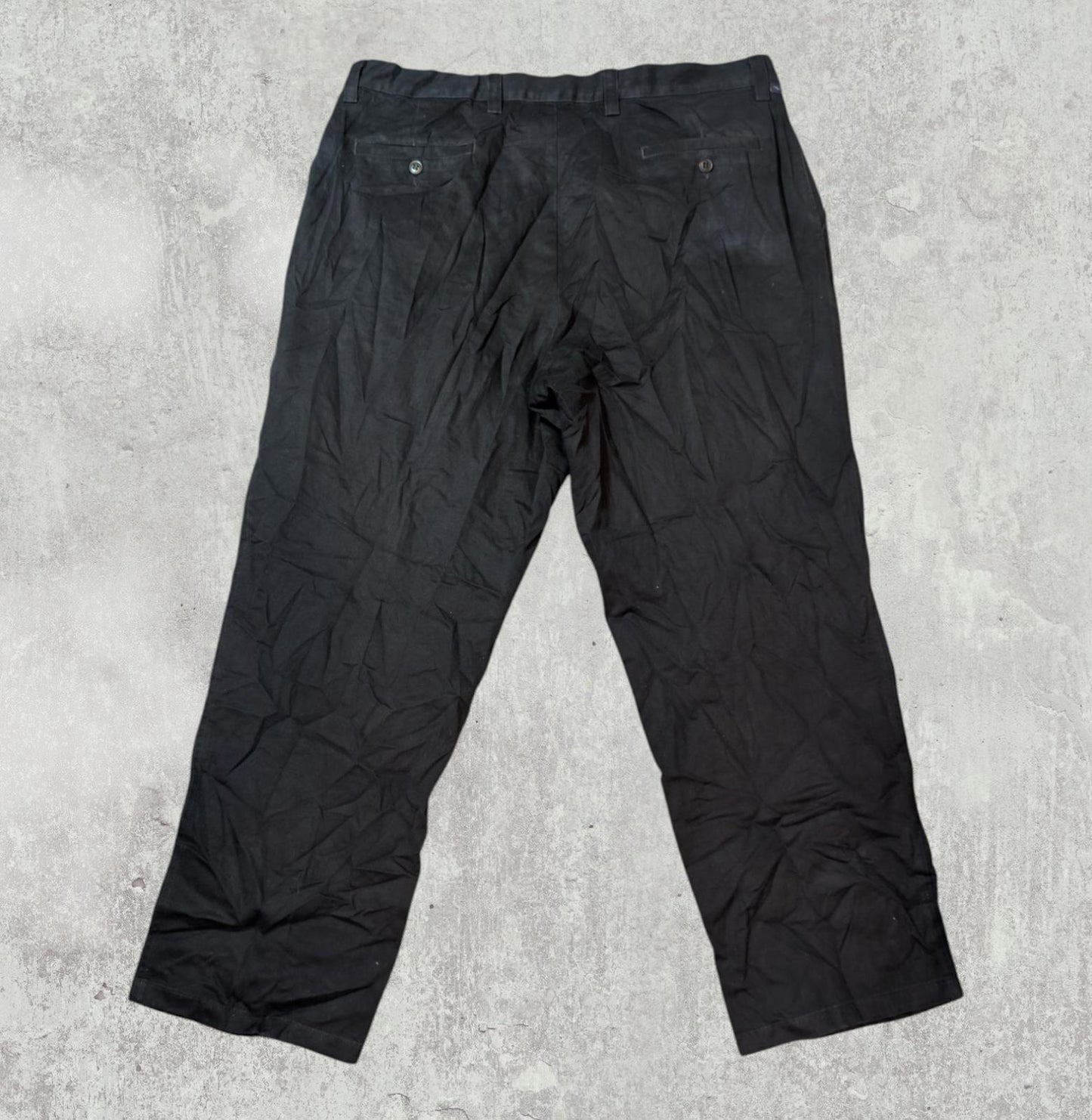 Dockers Men's Chinos Trousers - Black - Size 38W 30L