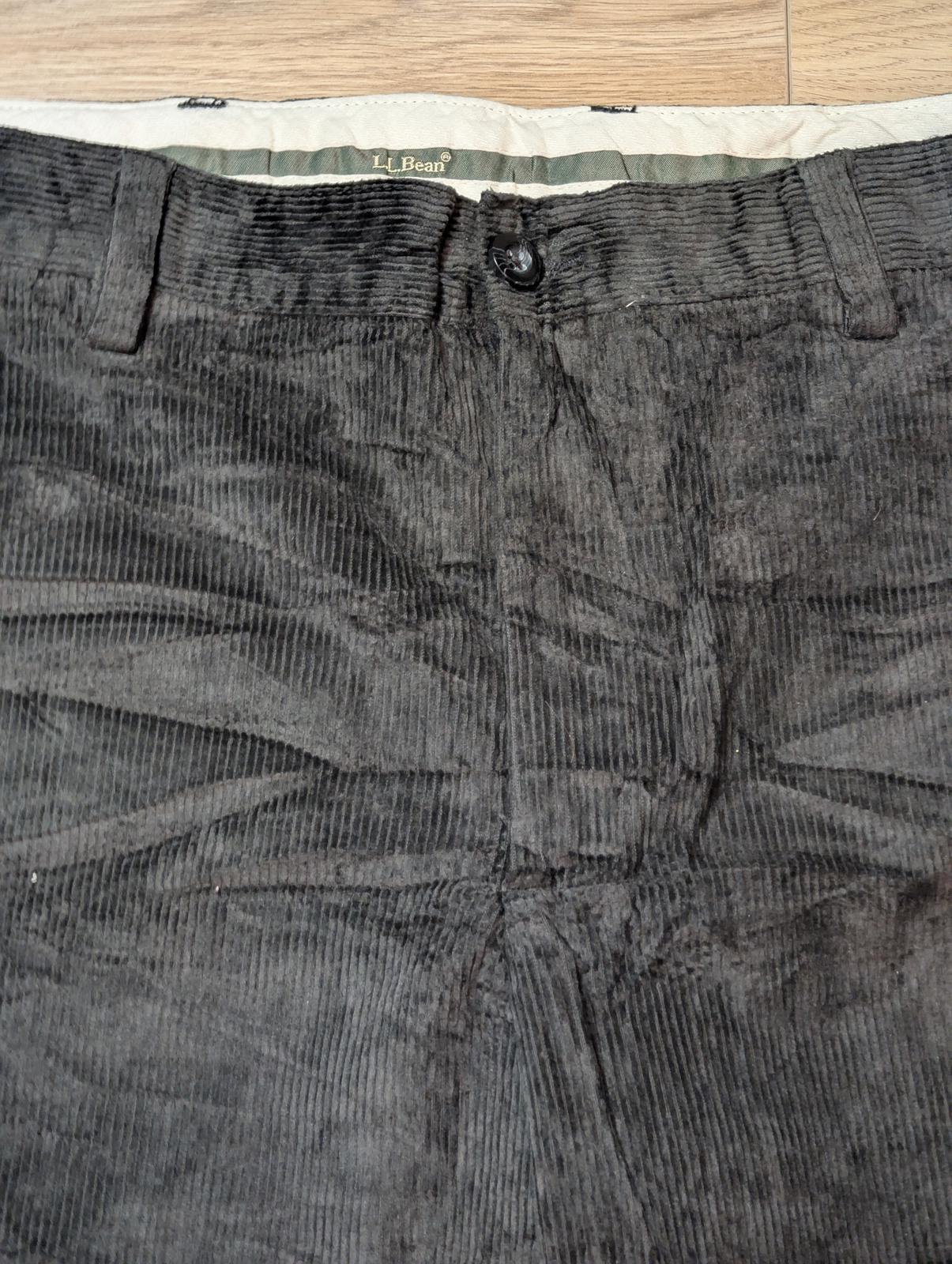 L.L. Bean Men's Corduroy Trousers - Brown - Size 37W 30L