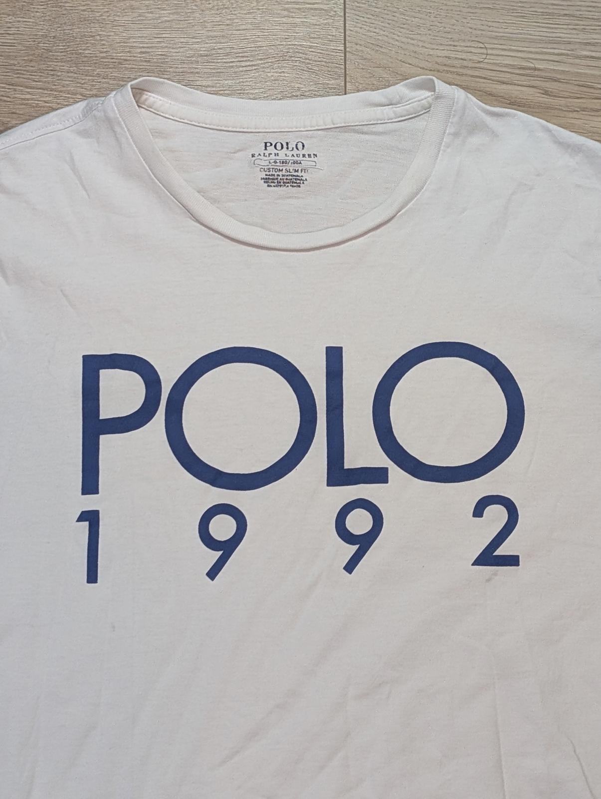 Ralph Lauren Men's Custom Slim Fit T Shirt - White - Size Large