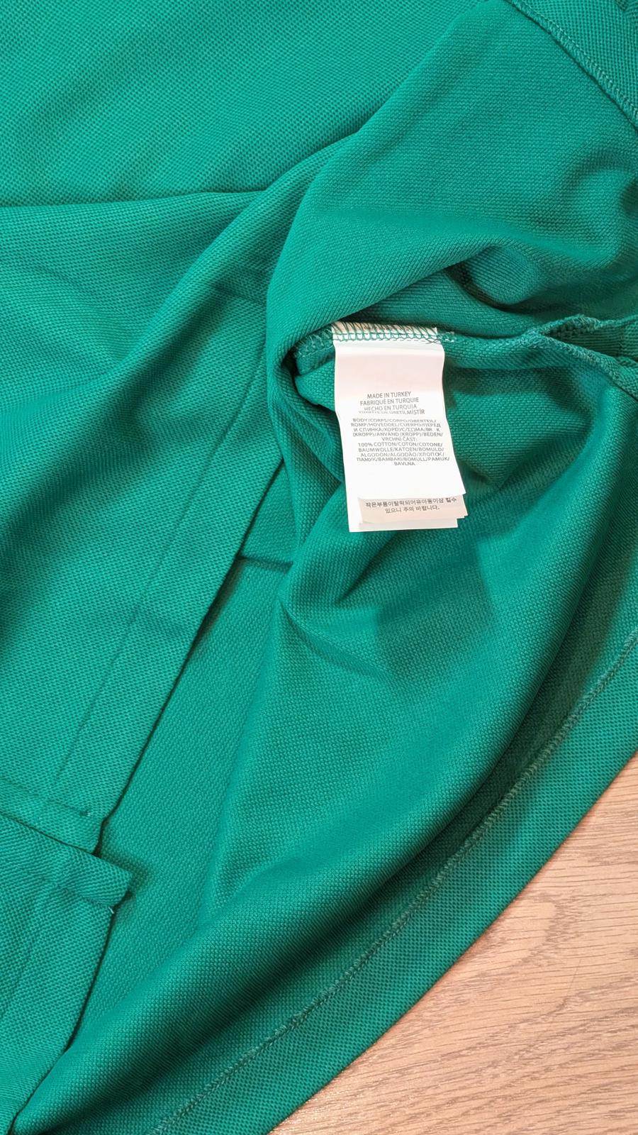 Ralph Lauren Men's Custom Slim Fit Polo T Shirt - Green - Size Medium