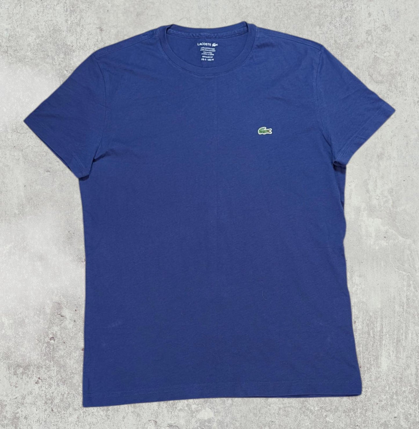 Lacoste Men's Regular Fit T Shirt - Navy - Size 4 / Medium