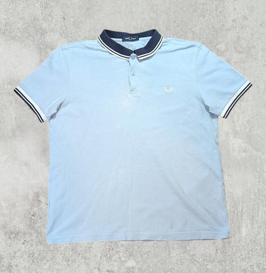Fred Perry Men's Polo T Shirt - Blue - Size Large