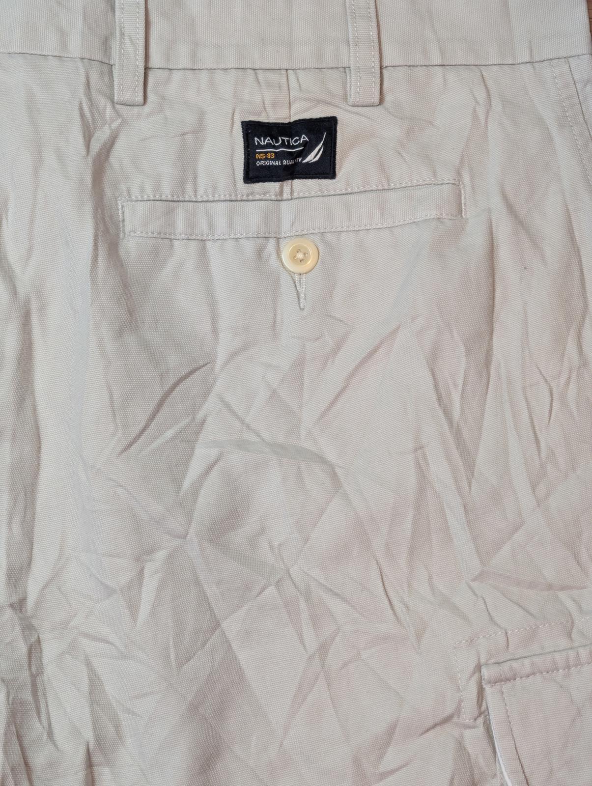 Nautica Men's Clipper Cargo Shorts - Beige - Size 38W