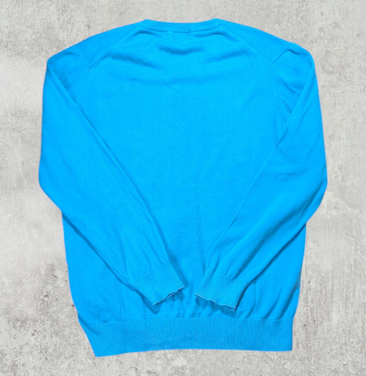 Ralph Lauren Men's Sweatshirt Jumper - Blue - Size Medium