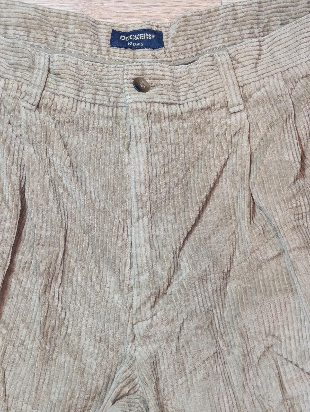 Dockers Men's Corduroy Trousers - Tan - Size 38W 32L