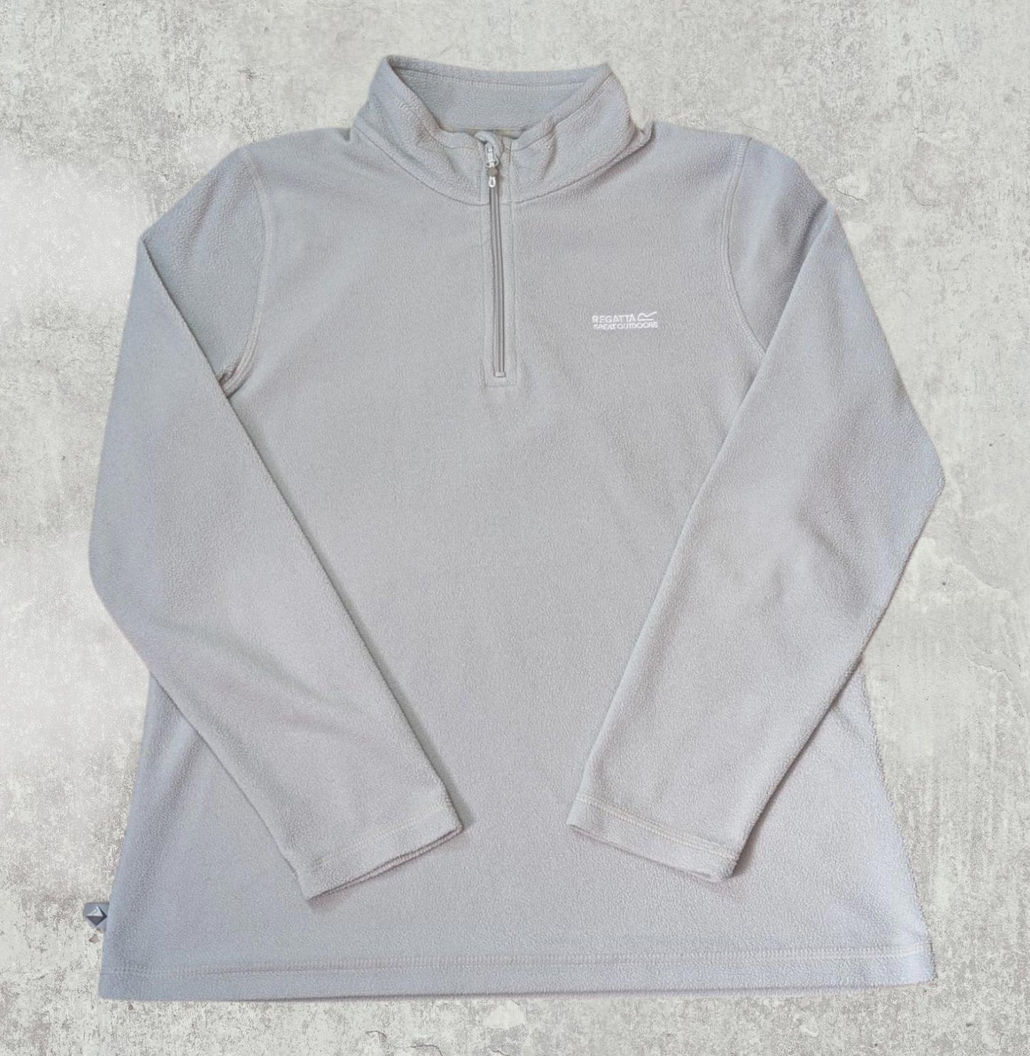 Regatta Women's Great Outdoors 1/4 Zip Fleece - Grey - Size 14