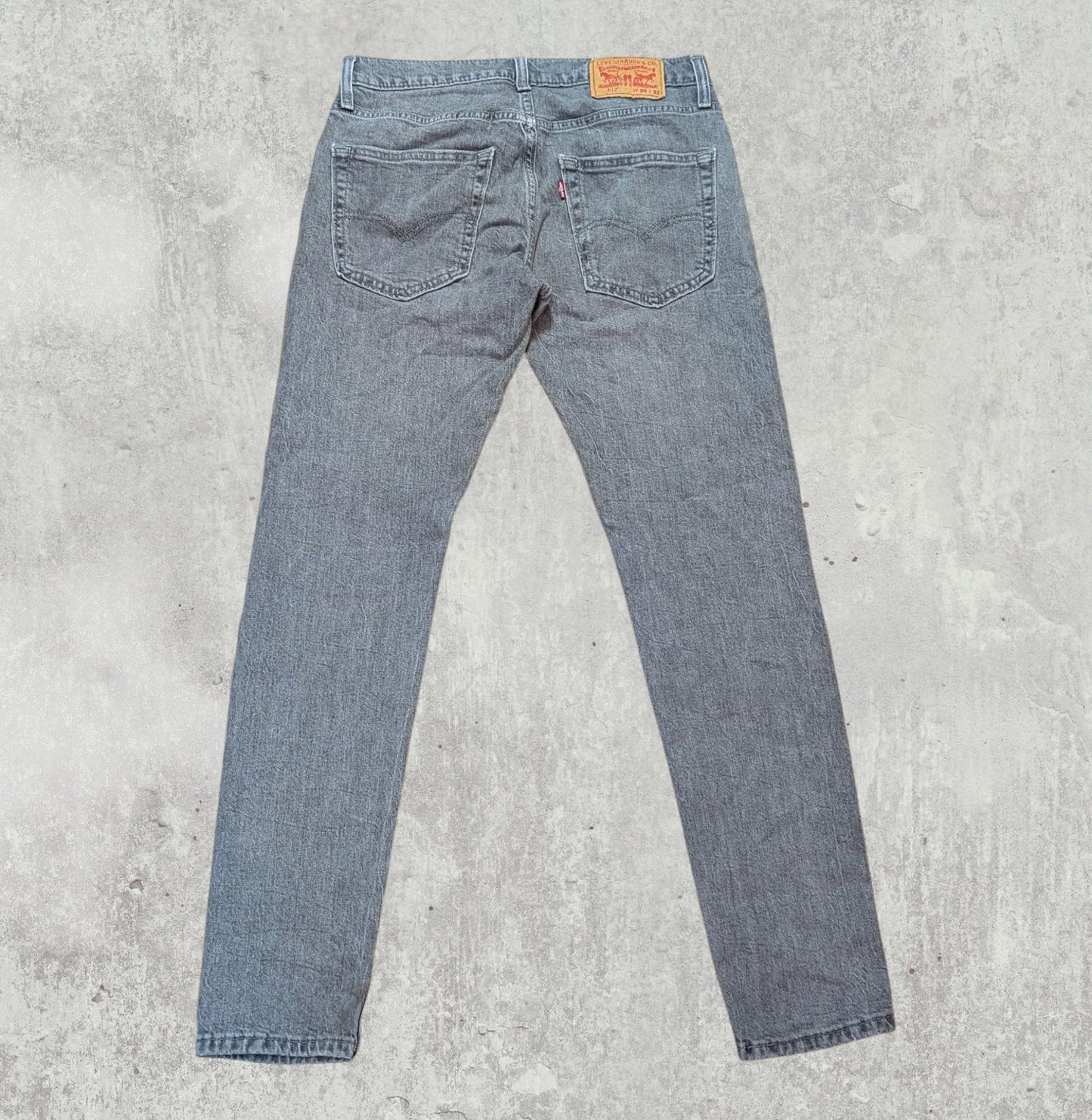 Levi's Men's 512 Slim Taper Jeans - Grey - Size 30W 30L