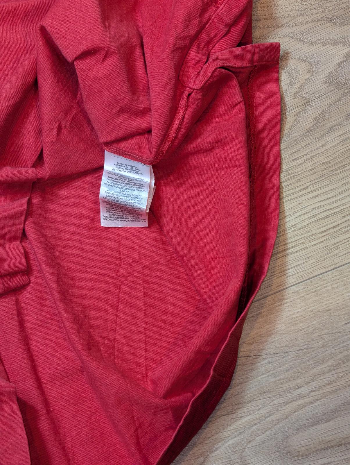 Ralph Lauren Men's Classic Fit Polo T Shirt - Red - Size Large
