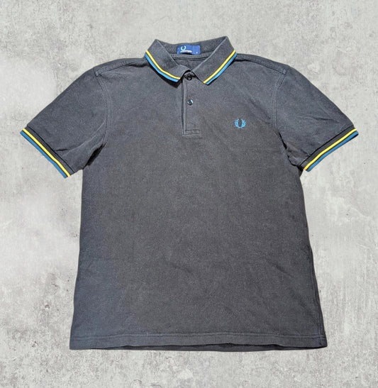 Fred Perry Men's Polo T Shirt - Grey - Size Small