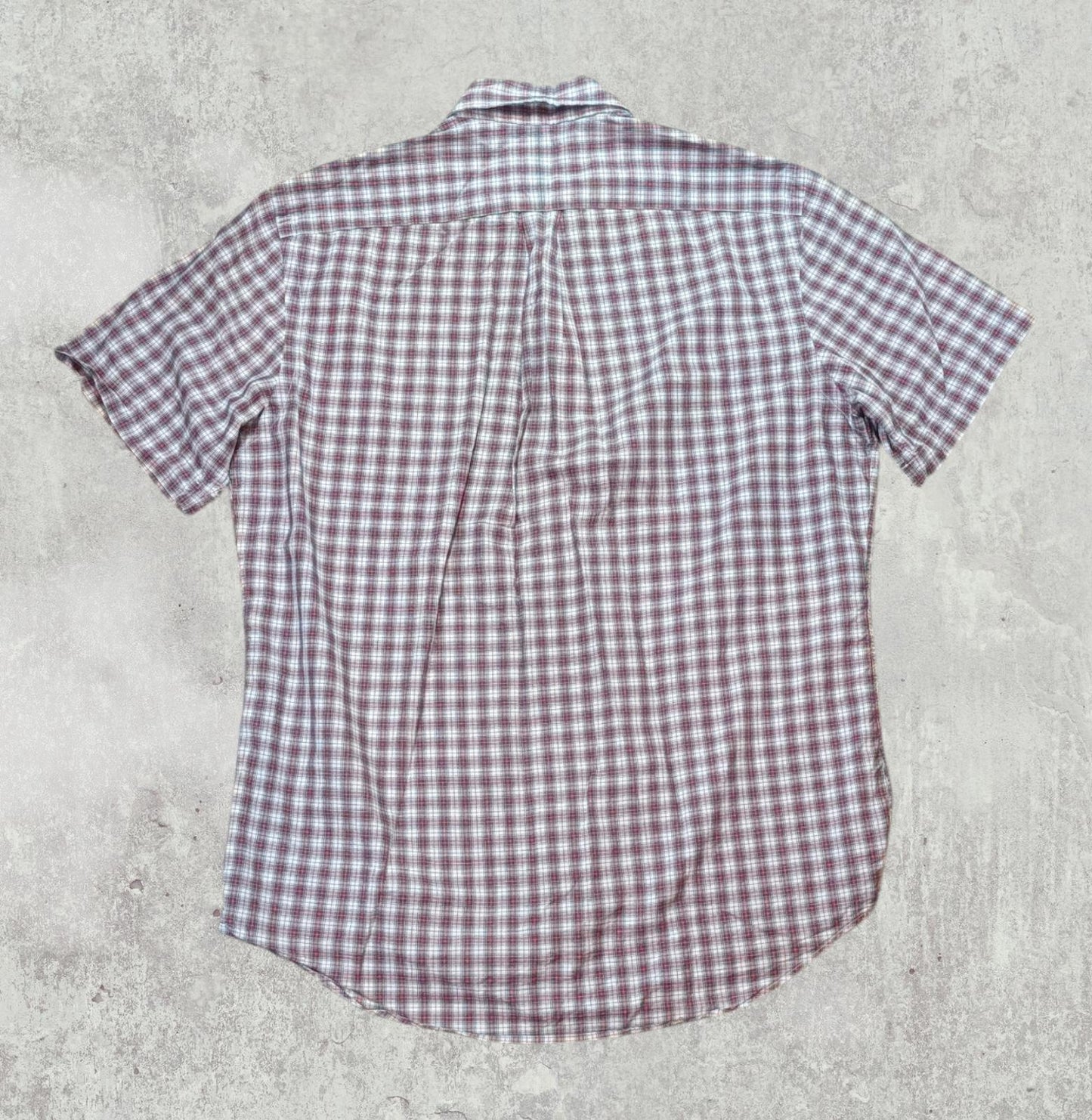Ralph Lauren Men's Check Shirt - Red - Size Medium