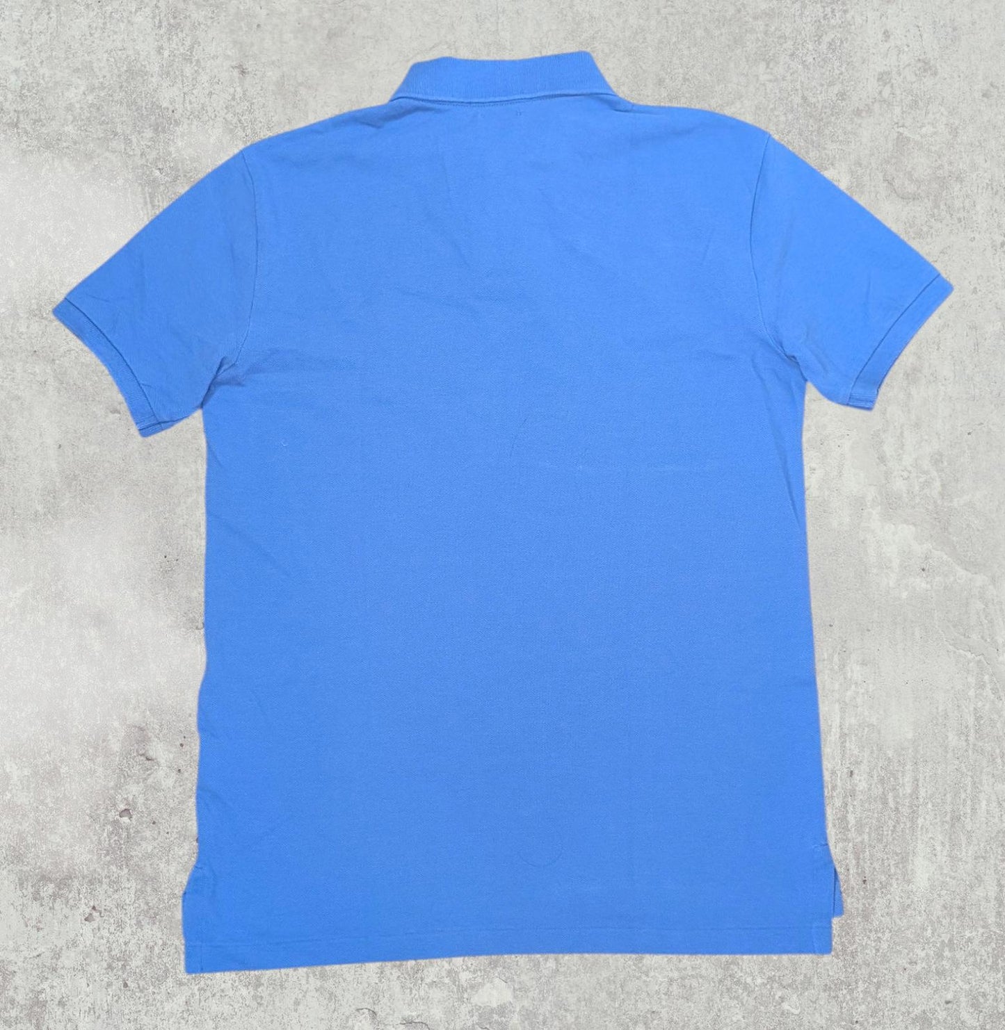 Ralph Lauren Men's Custom Slim Fit Polo T Shirt - Blue - Size Small