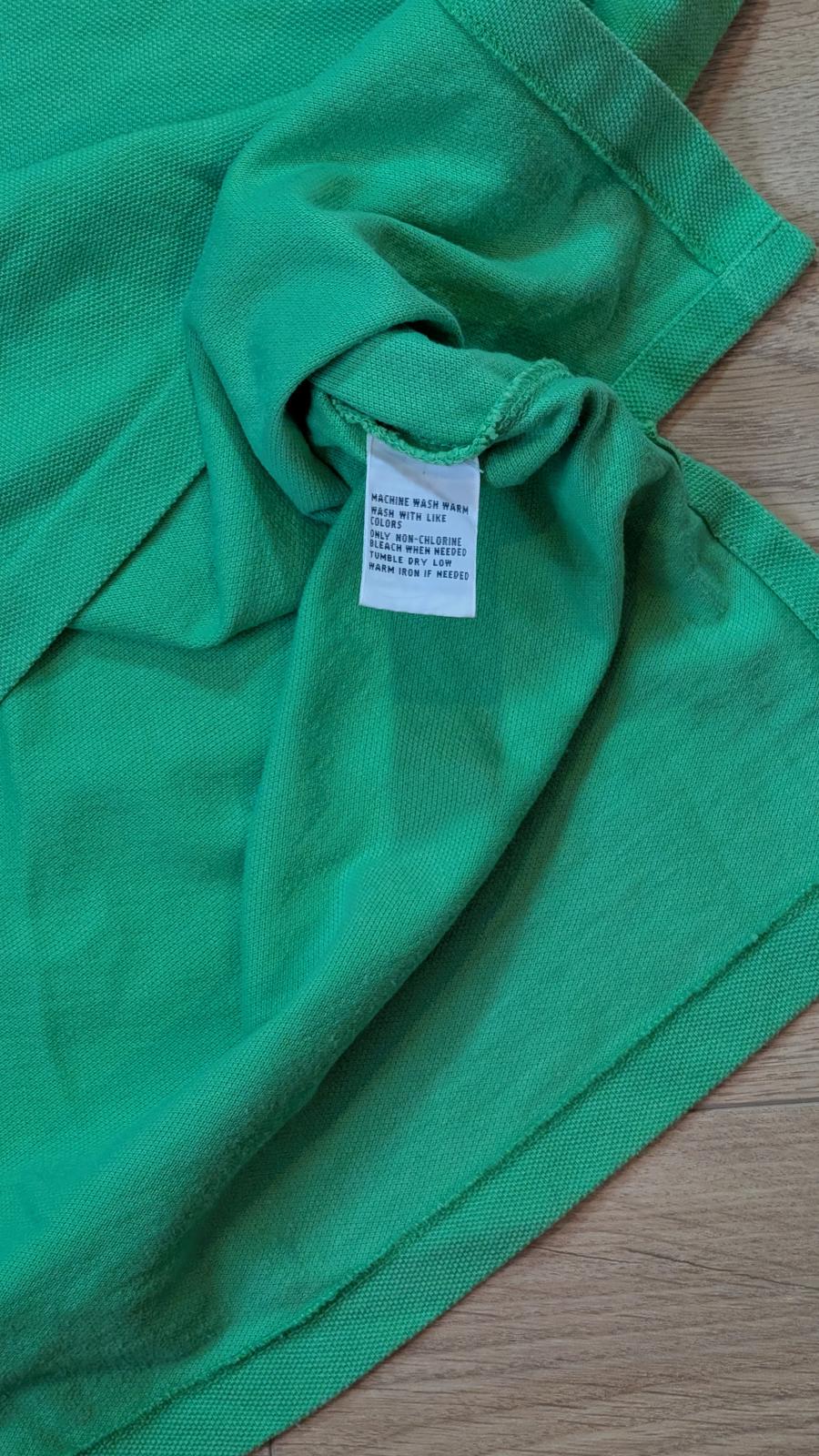 Ralph Lauren Men's Custom Fit Polo T Shirt - Green - Size Medium