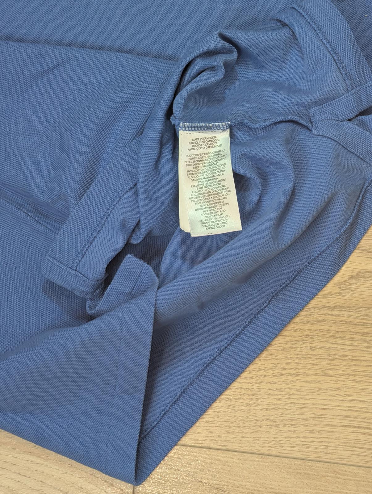 Ralph Lauren Men's Custom Slim Fit Polo T Shirt - Blue - Size Small