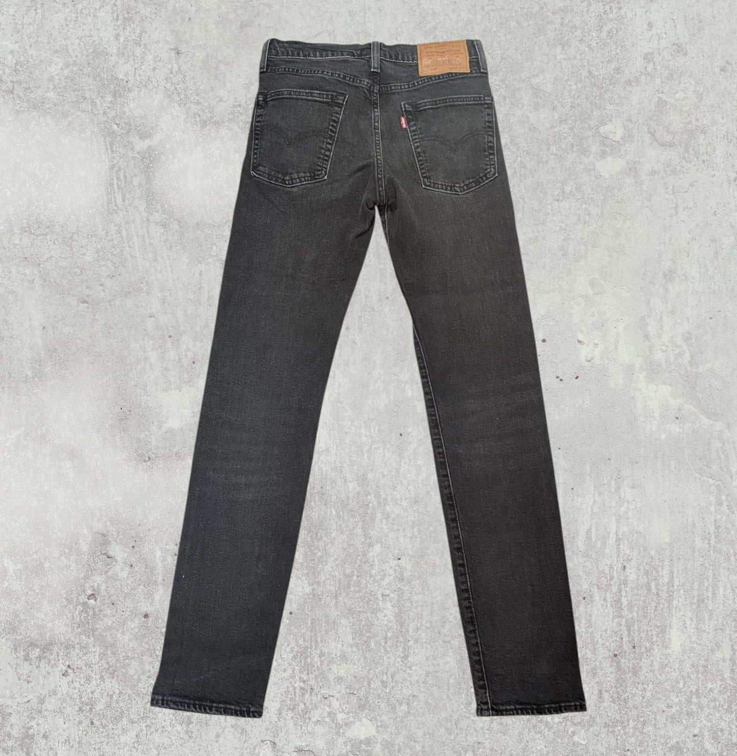 Levi's Men's 510 Skinny Jeans - Black - Size 27W 32L