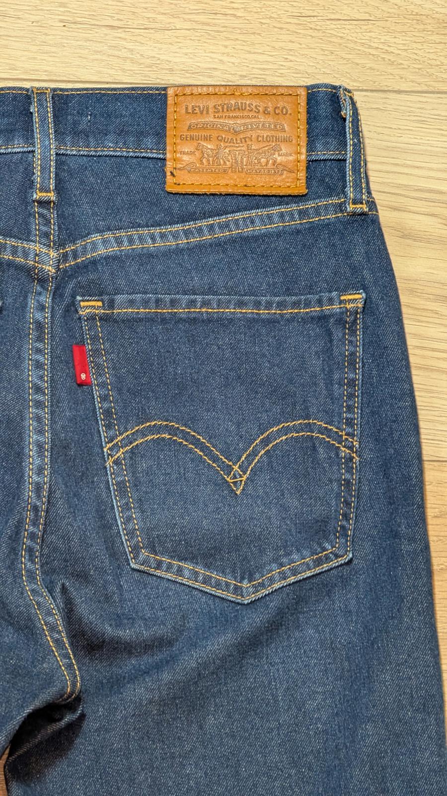 Levi's Women's Mile High Super Skinny Jeans - Blue - Size 25W 28L