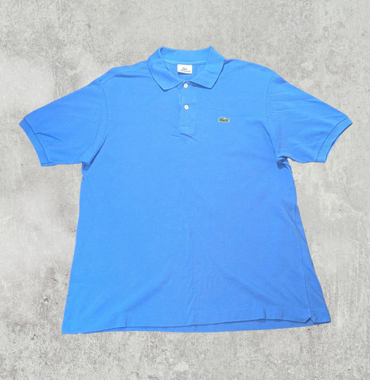 Lacoste Men's Polo T Shirt - Blue - Size 5 / Large