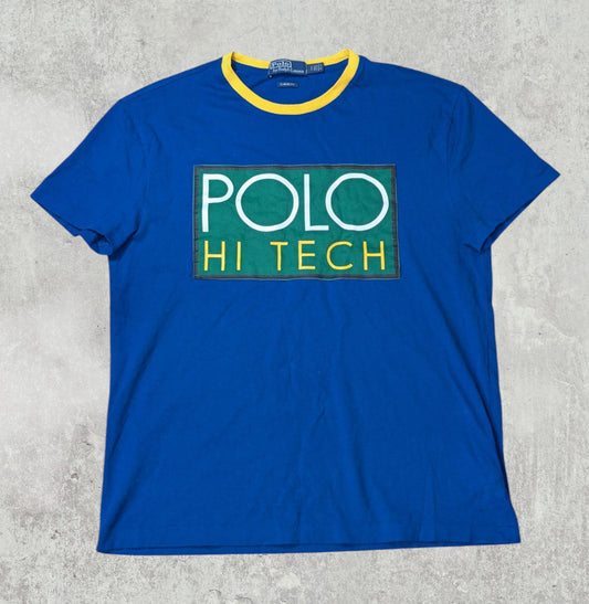 Ralph Lauren Men's Classic Fit Hi Tech T Shirt - Blue - Size Small