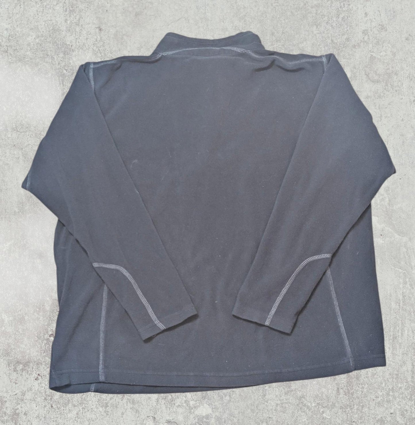 Columbia Men's 1/4 Zip Fleece Jumper - Black - Size Large