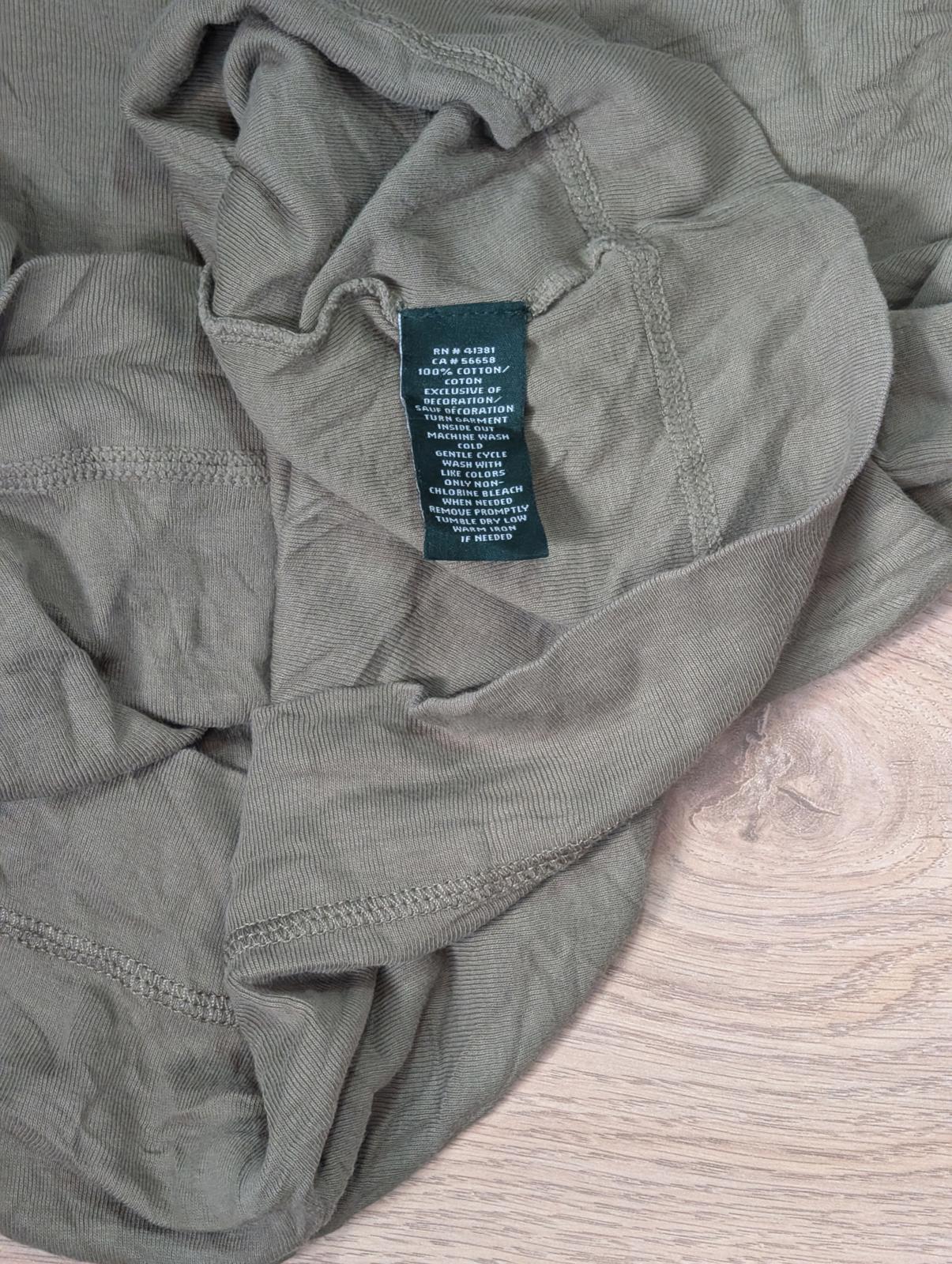 Lauren Ralph Lauren Women's T Shirt - Khaki - Size Large