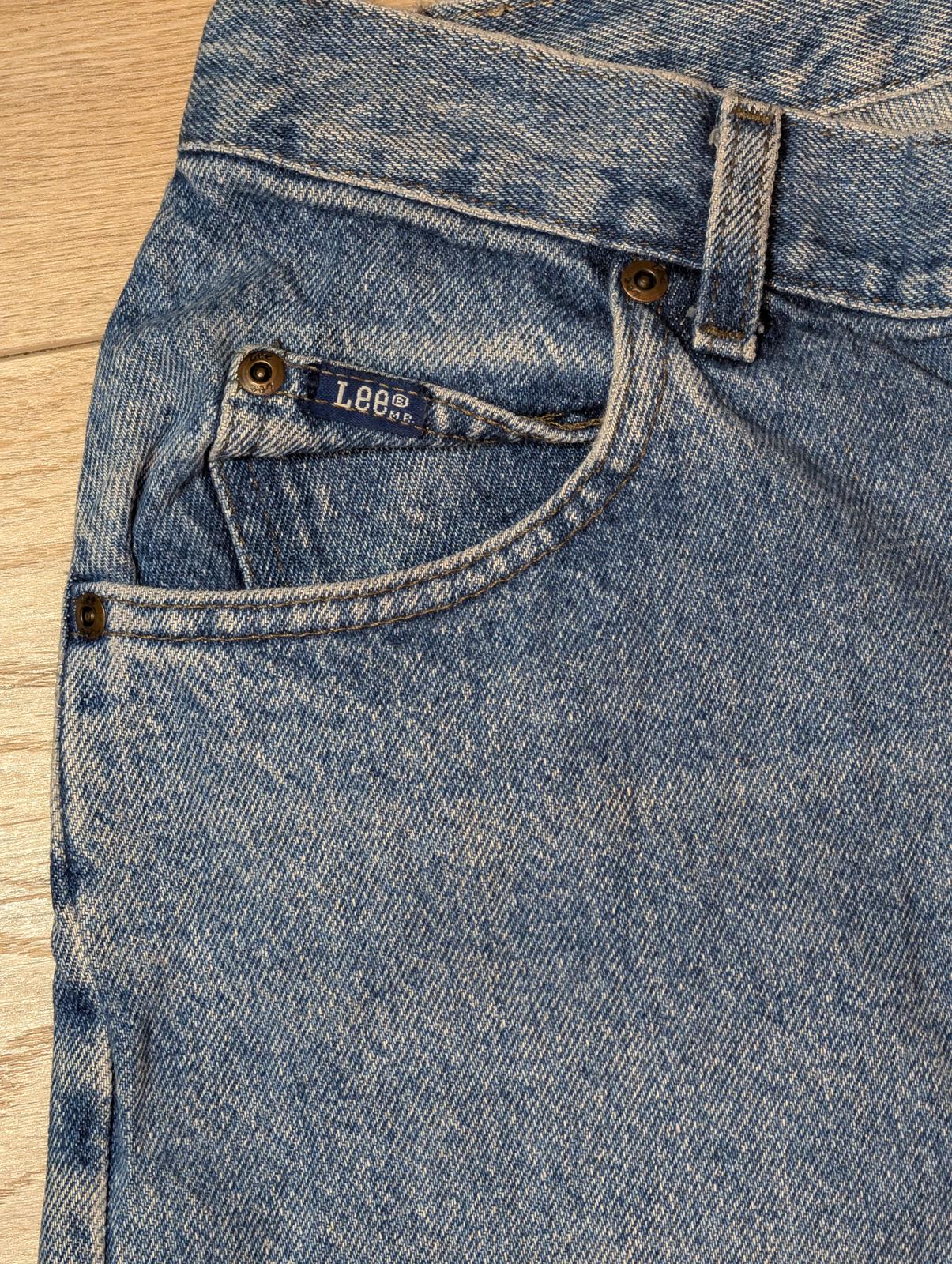 Lee Women's Straight Jeans - Blue - Size 32W 26L