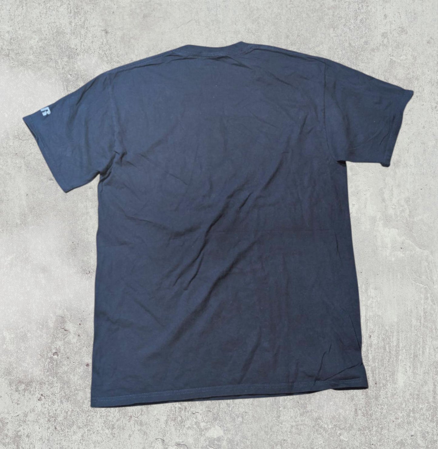 Russell Athletic Men's Michigan Football T Shirt - Navy - Size Medium