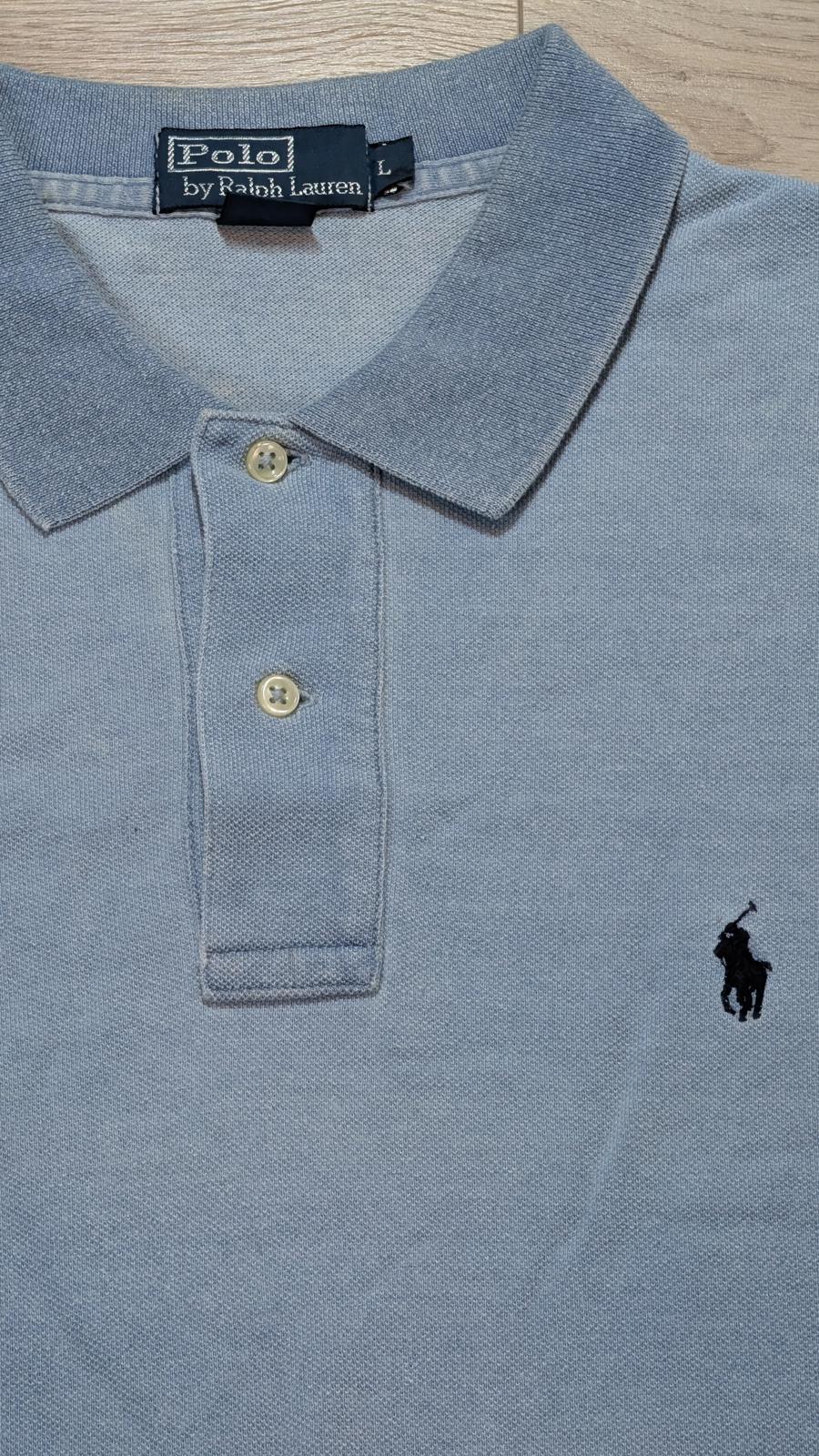 Ralph Lauren Men's Polo T Shirt - Blue - Size Large