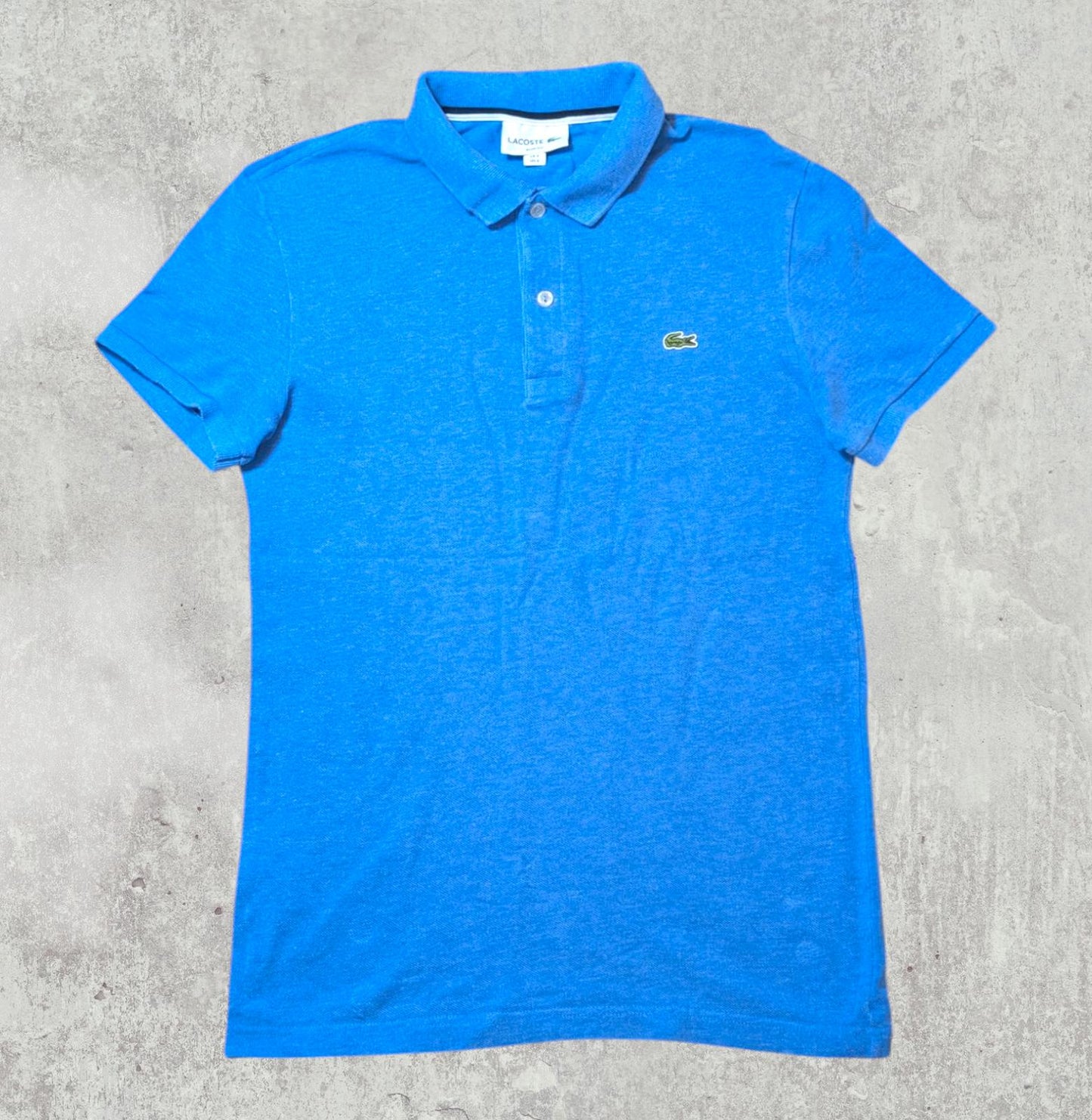 Lacoste Men's Polo T Shirt - Blue - 3 / Small