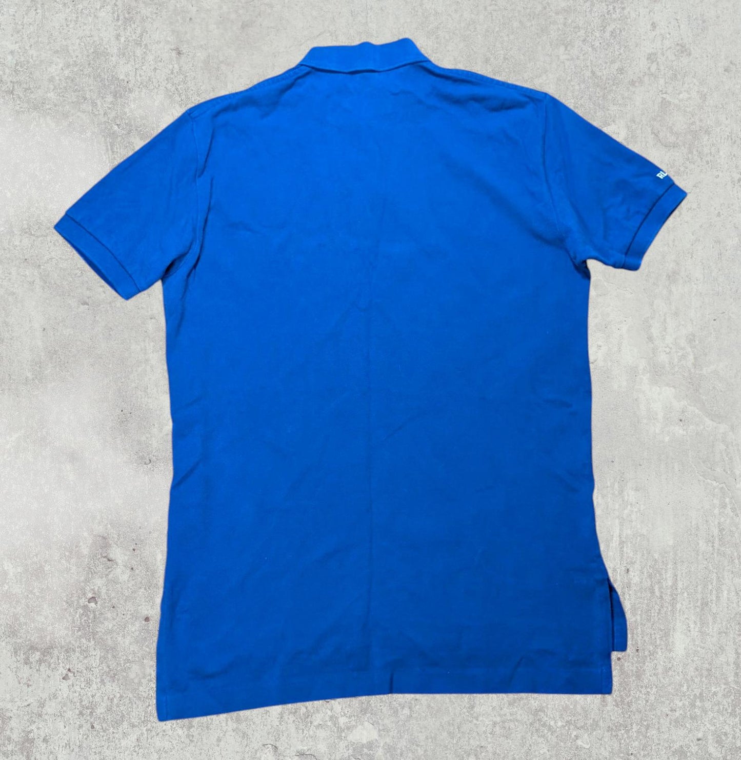 Ralph Lauren Men's Teddy Bear Polo T Shirt - Blue - Size Small