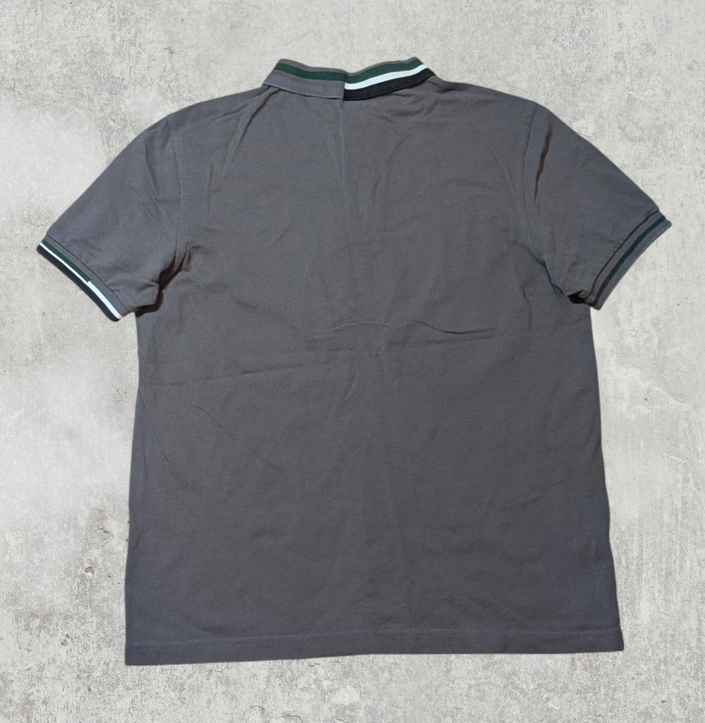 Fred Perry Men's Polo T Shirt - Grey - Size Medium