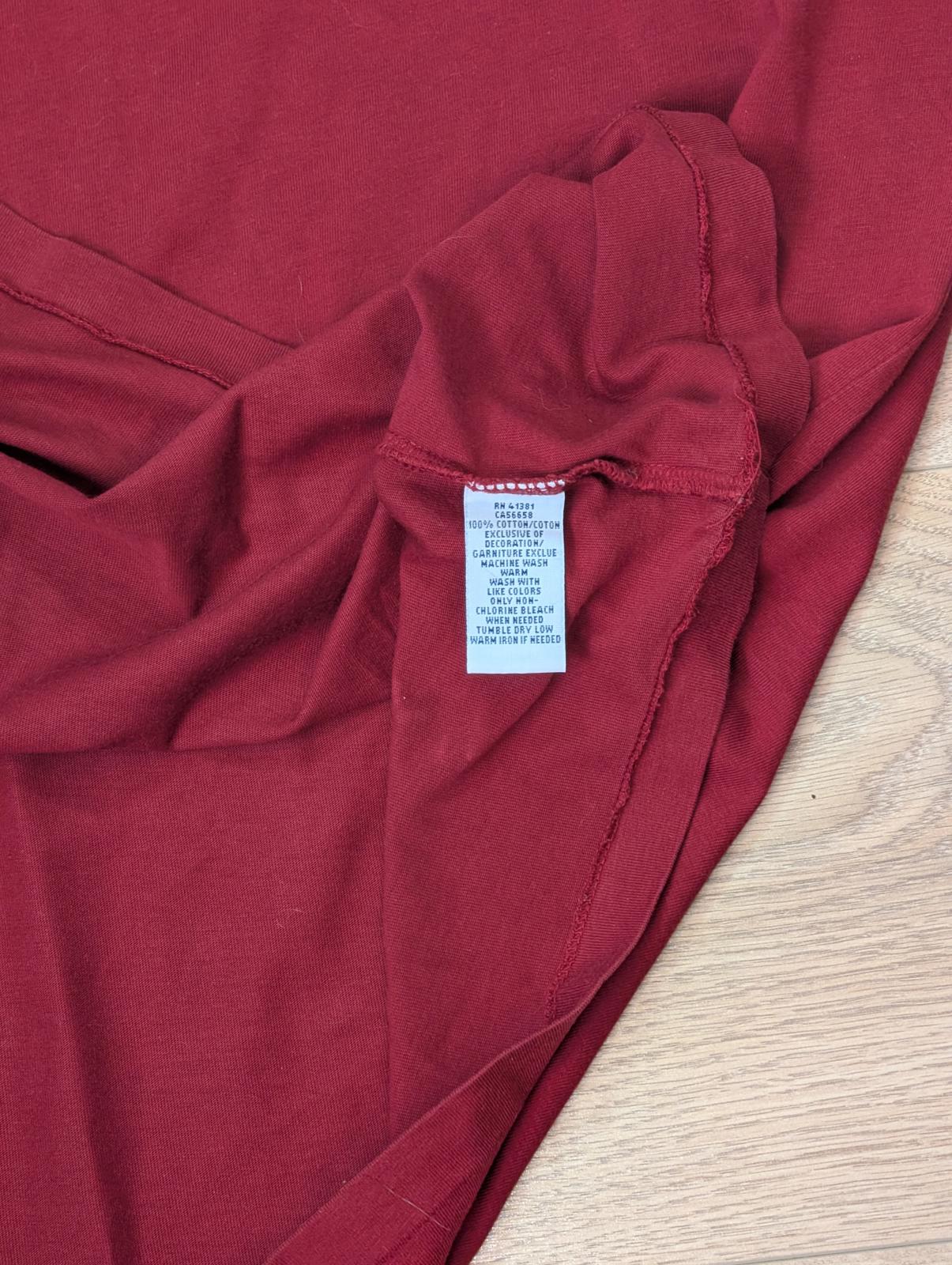 Ralph Lauren Men's T Shirt - Red - Size Medium