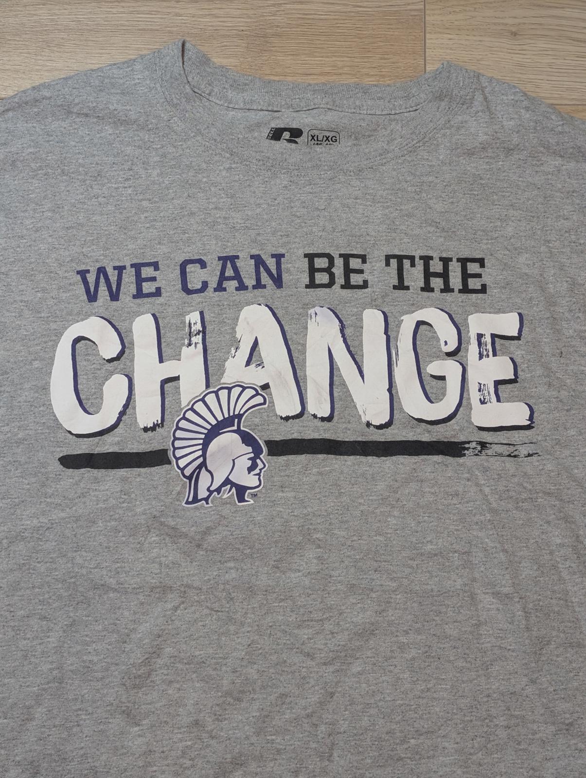Russell Athletic Men's Trojans T Shirt - Grey - Size XL