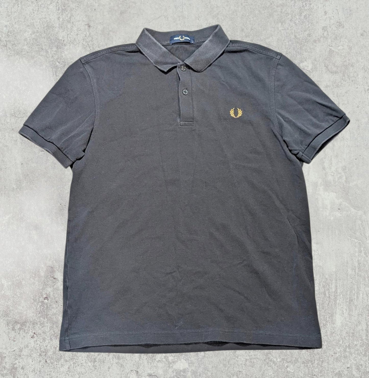 Fred Perry Men's Polo T Shirt - Grey - Size Large